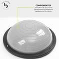 thumbnail image 4 of Pelota Equilibrio Bywell De Yoga Y Pilates Gris, 4 of 4