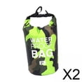 thumbnail image 1 of 2xSmall 2L Bolsa Seca Impermeable Bolso Bandolera Para Kayak Verde, 1 of 7