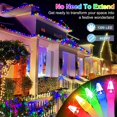 thumbnail image 2 of 1300 LED 426FT Christmas String Lights Indoor/Outdoor, 8 Lighting Modes Fairy Lights, Waterproof Christmas Tree Lights with Timer & Memory Function for Xmas Yard Party Home Garden Decor Multicolor, 2 of 7