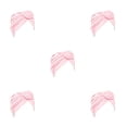 thumbnail image 1 of Turbante africano Sonducket preatado atractivo transpirable para mujeres Rosado 5Conjunto, 1 of 6