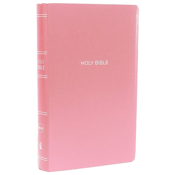 Pre-Owned NKJV, Gift and Award Bible, Leather-Look, Pink, Red Letter Edition (Imitation Leather) 0718074874 9780718074876