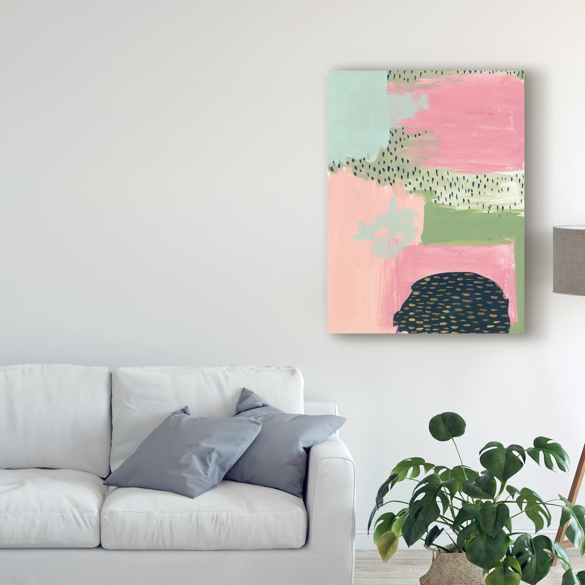 Trademark Fine Art 'Cheeky I' Canvas Art by Melissa Wang