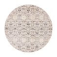 thumbnail image 3 of Unique Loom Charm Collection Area Rug - Horeshoe (4' 1" Round Light Gray/Brown), 3 of 7