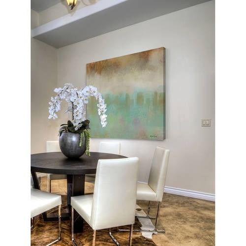 Marmont Hill "City Mood" by Rick Novak Painting Print on Wrapped Canvas
