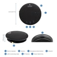 thumbnail image 4 of Arealer Microphone de Conférence Portable BT Haut-Parleur Haut-Parleur Intégré Micro Omnidirectionnel 360° avec Fonction de Sourdine Réglage pour PC Ordinateur Portable Téléphone Mobile Maison Bureau Enregistrement de Réunion Vidéo, 4 of 6