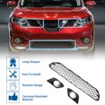 thumbnail image 5 of No.622564BA0A/622574BA0A/622544BA0A Front Lower Fog Lamp Bezel Cover Trim for Nissan Rogue 2.5L 1 Set, 5 of 7