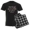 thumbnail image 6 of CafePress - And Though She Be But Little, Men's Dark Pajamas - Men's Dark Loose Fit Cotton Pajama Set, 6 of 7