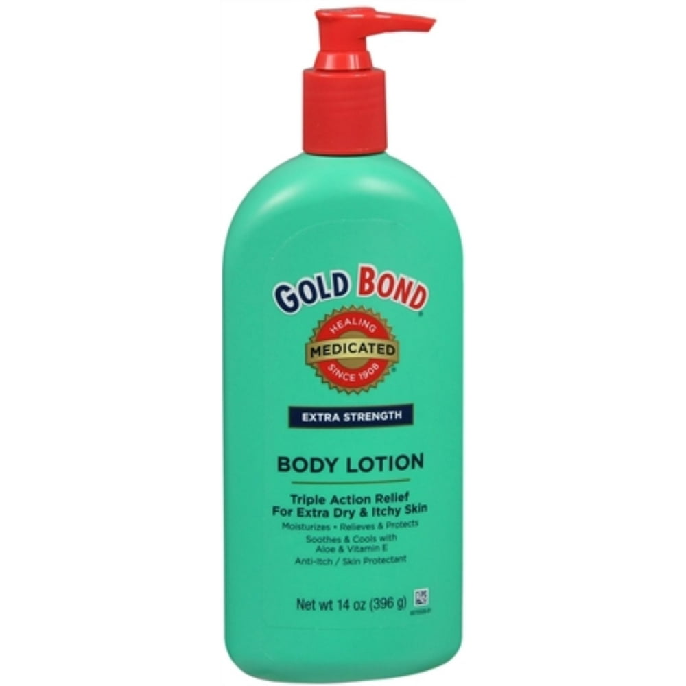 Gold Bond Body Lotion Medicated Extra Strength 14 oz (Pack of 2