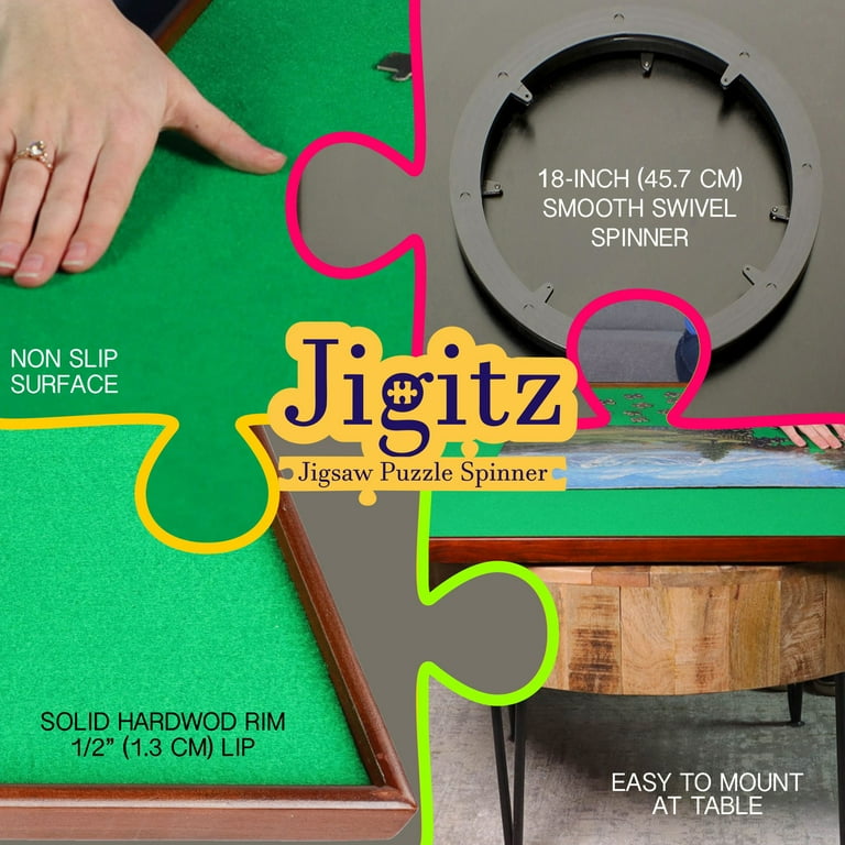 Rotating Jigsaw Puzzles Pieces