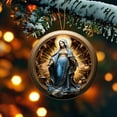 thumbnail image 6 of SRUILUO Nativity Scene Christmas Ornaments Easter Scene Ornaments Christmas Acrylic 3D Hanging Ornament Pendant for Xmas Tree Birth of Jesus Christian Decor Religious Gift for Kids, Friends, Loves, 6 of 6