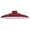 Red, variant on B&P Lamp® Industrial Style Metal Dome Lamp Shade, Red Porcelain Enamel Finish, 12 Inch Diameter, 2-1/4 Inch Lip Fitter, Hand-Spun Metal