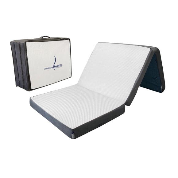 Colchón Plegable Individual Memory Foam Con Maleta COLCHÓN PLEGABLE TRIPLE ADULTO