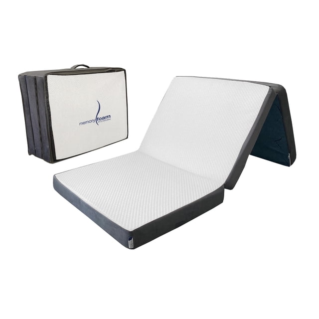 Colchón Plegable Individual Memory Foam Con Maleta COLCHÓN PLEGABLE TRIPLE ADULTO
