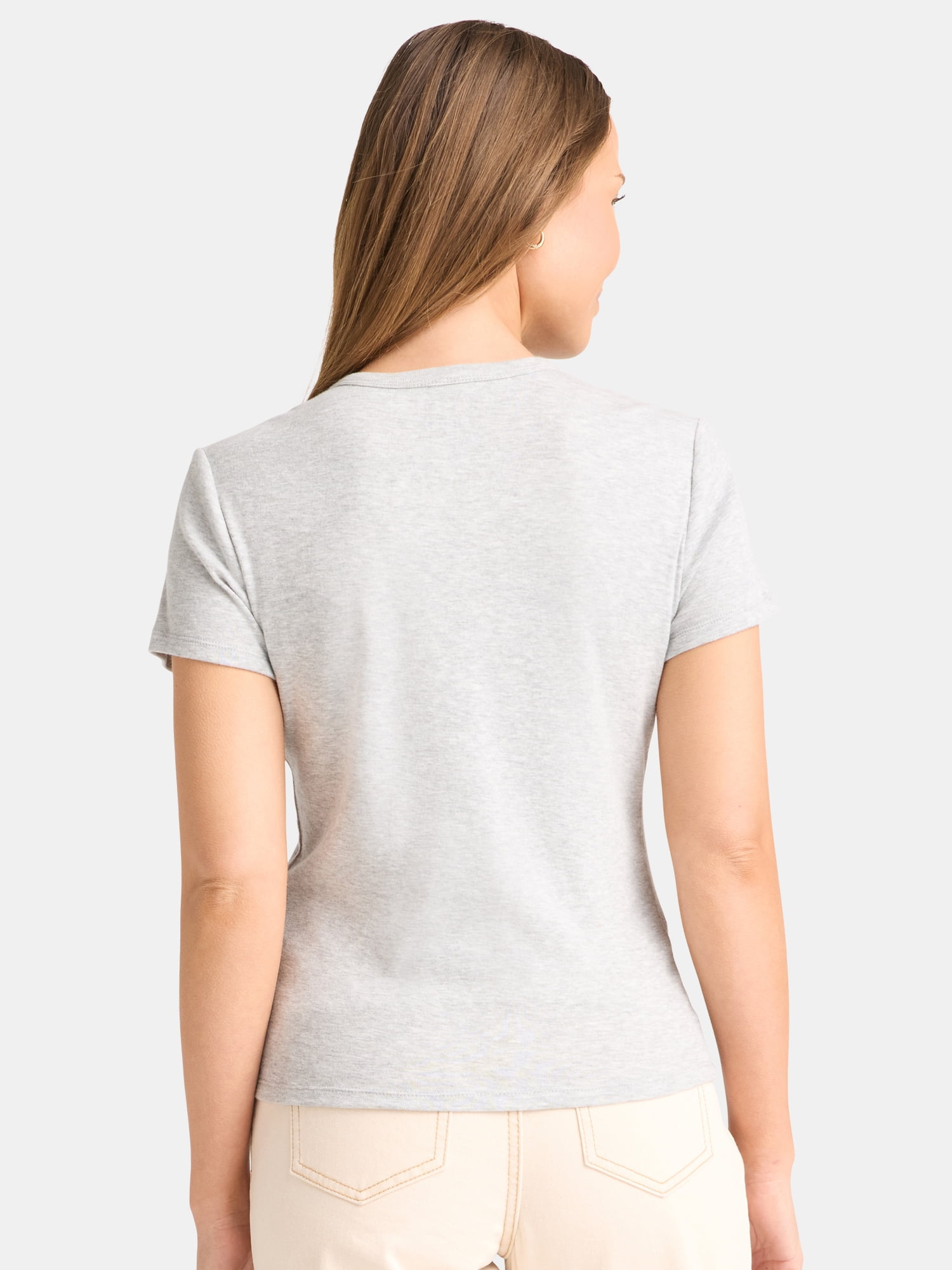 Cactus and Pearl Women's Go Away Graphic Tee with Short Sleeves, Sizes XXS-XXL