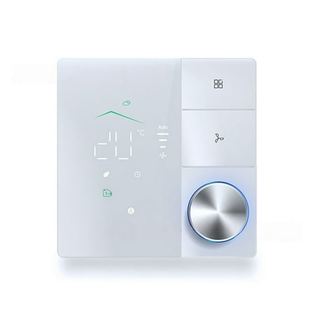 Tuya Smart Thermostats for AirConditioner with WIFI RemoteControl Smart Knob Thermostat LED Temperature Control Switch A