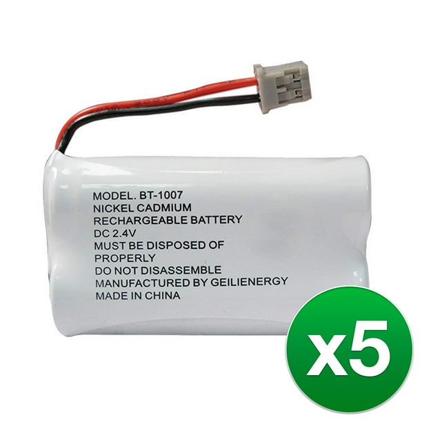Replacement For Uniden BT1007 Cordless Phone Battery (600mAh, 2.4V, Ni