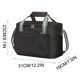 thumbnail image 3 of Bolsa térmica aislante de gran capacidad para picnic, ideal para alimentos y bebidas. Bolsa portátil para llevar el almuerzo al aire libre, para compras y para la playa., 3 of 9