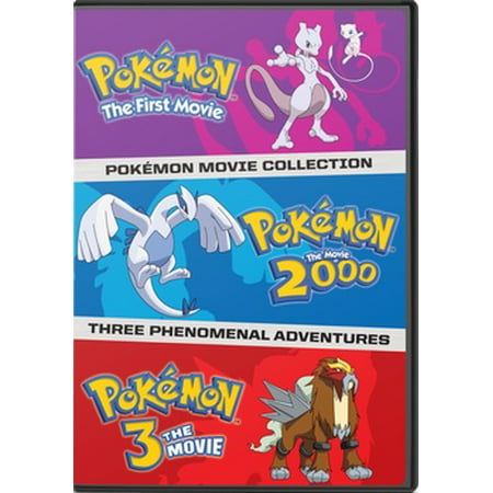 Pokemon: The First Three Movies (DVD)