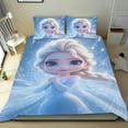 thumbnail image 1 of Frozen Themed Bed Sheet Set Three Piece Set 90*90 in Comfortable And Skin Friendly Unique Design Creating A Star Studded Night, 1 of 6
