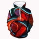 thumbnail image 2 of Sudadera con capucha con estampado 3D colorido de serpiente y animales para hombres y mujeres, sudaderas con capucha de moda urbana con personalidad, sudadera de manga larga, sudadera de gran tamaño, 2 of 5