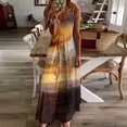 thumbnail image 4 of Favourite Artists - Salvador Dali - The Way to Pubol Sleeveless Dress sensual sexy dress for women Beachwear luxury dress, 4 of 6