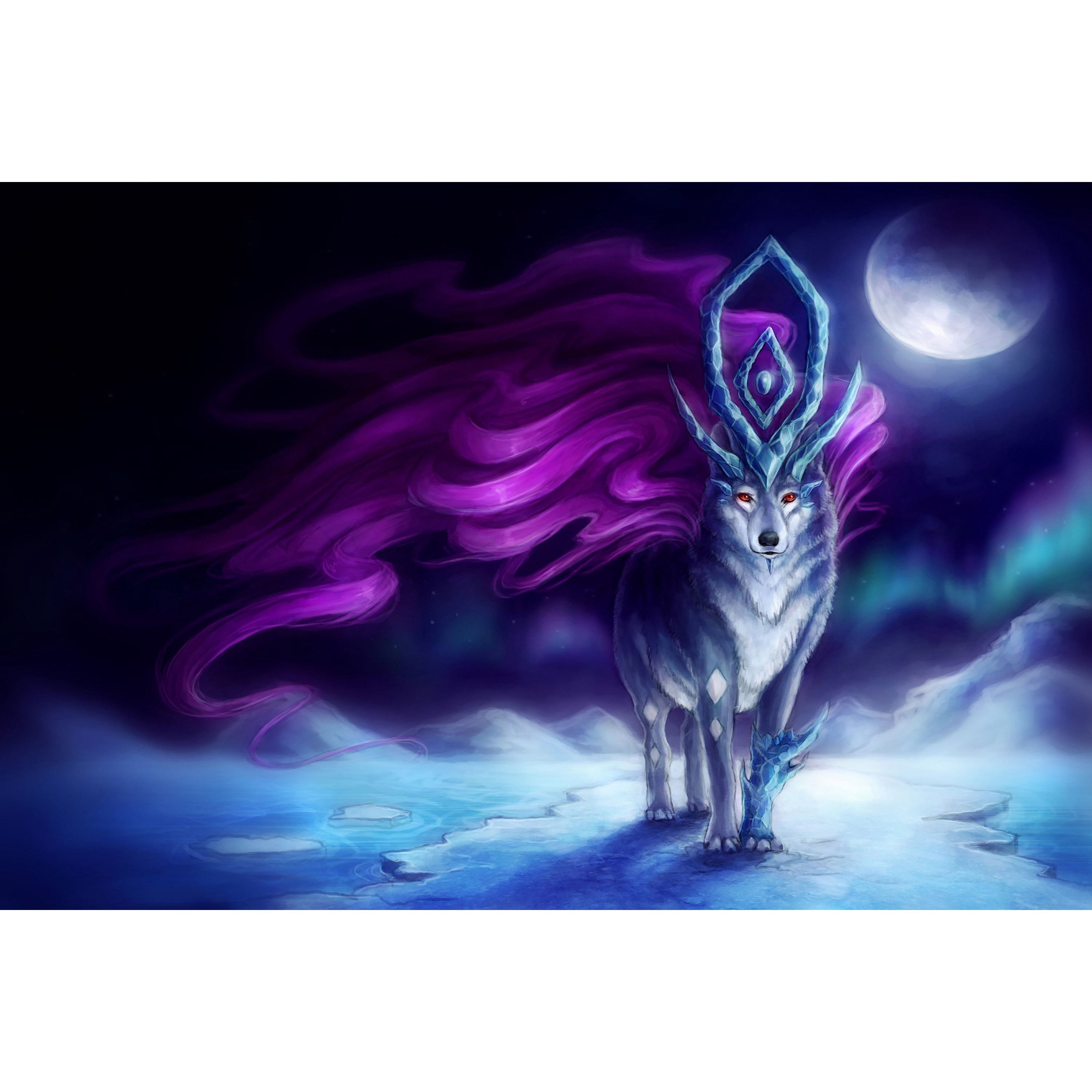 Marmont Hill "Suicune" Painting Print on Canvas