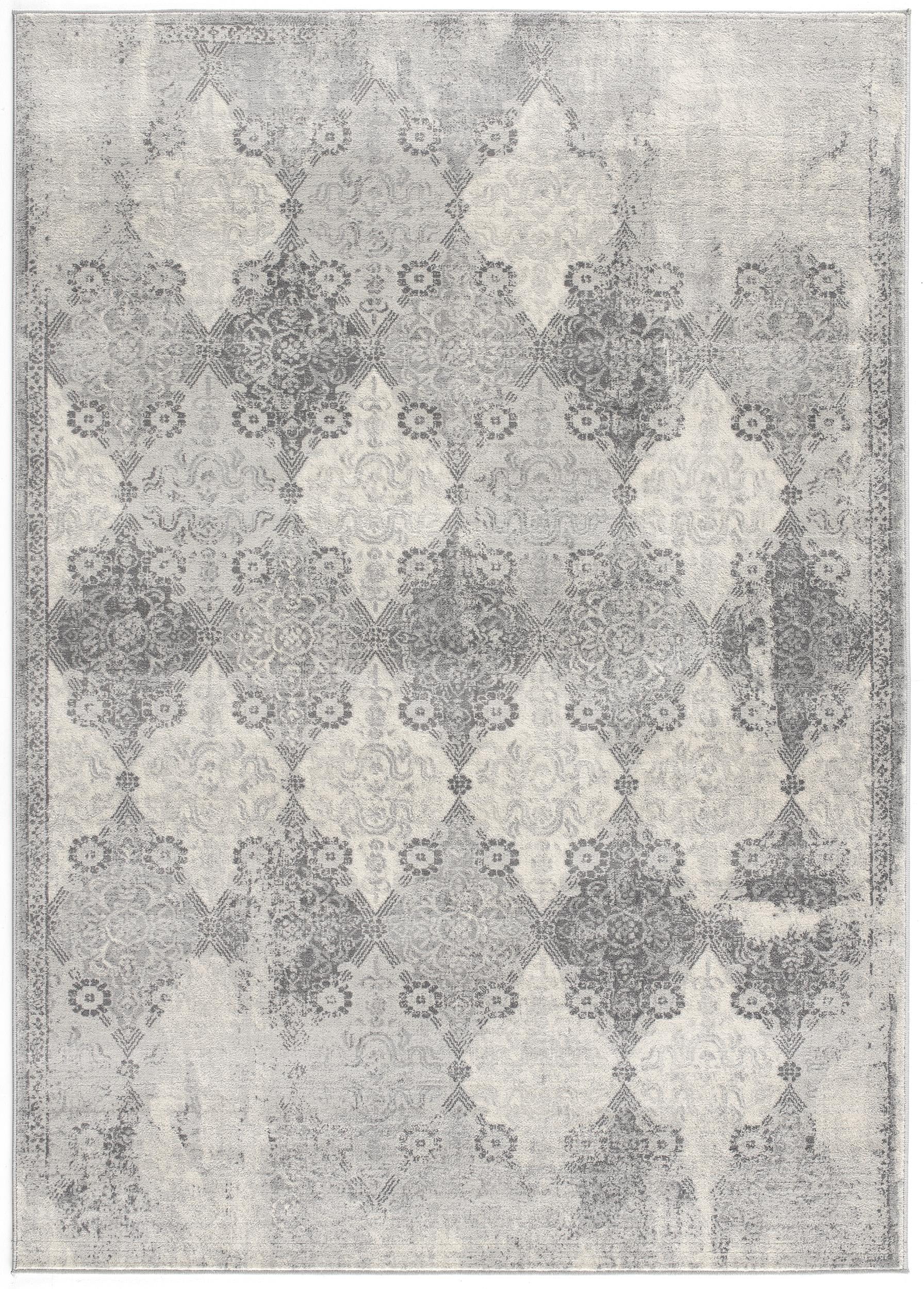 Tapis d'intérieur marocain Rug Branch Havana 2' x 17' (taille exacte : 2'3" x 17'), gris beige, contemporain - Entrée, couloir, salle de bain et cuisine