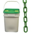 thumbnail image 1 of Green Plastic Chain Pail 2 IN Link 160 FT Lg, 1 of 2