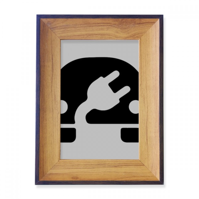Plus Minus Sign Energy Vehicles Protect Environment Photo Frame Exhibition Display Art Desktop Painting