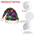 thumbnail image 4 of Rocae Colorful Dinosaur for Christmas Hat for Kids Hats Christmas Party Supplies, 4 of 6