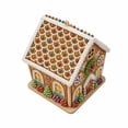 thumbnail image 4 of Clearance! Christmas 3D Wooden House Art DIY Kit Relaxing Craft, Holiday Christmas Handmade Pearl Art Kit Decoration Gifts Family Holiday Activity DIY Kit for Kidults #28, 4 of 6