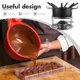 thumbnail image 2 of 1 juego de olla de acero inoxidable para derretir chocolate, queso, helado y olla caliente (antiadherente), 2 of 5