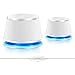 thumbnail image 3 of Sanyun SW102 Computer Speakers, 5Wx2, Deep Bass in Small Body, Stereo 2.0 USB Powered 3.5mm Aux Multimedia Speakers, Built-in Bottom Bass Radiators, PC Laptop Desktop Speakers, White, 3 of 4