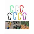 thumbnail image 5 of Multi-Use Carabiner Clips Carabiner Spring Clip D-Shape Clip Keyring Carabiner Hook for Hammocks Camping Hiking Fishing, 5 of 10