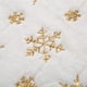 thumbnail image 2 of Bandera De Mesa Bandera De Mesa De Felpa Blanca Comedor Mesa Familiar Paño Decorativo Bandera Decorativa De Mesa Con Copos De Nieve Blancos, 2 of 5