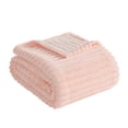 thumbnail image 2 of Mainstays Rib Blanket Pink DQ, 2 of 7