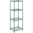 thumbnail image 3 of Global Industrial 18427G 42 x 18 x 74 in. Nexel Poly-Z-Brite Wire Shelving, Green, 3 of 4