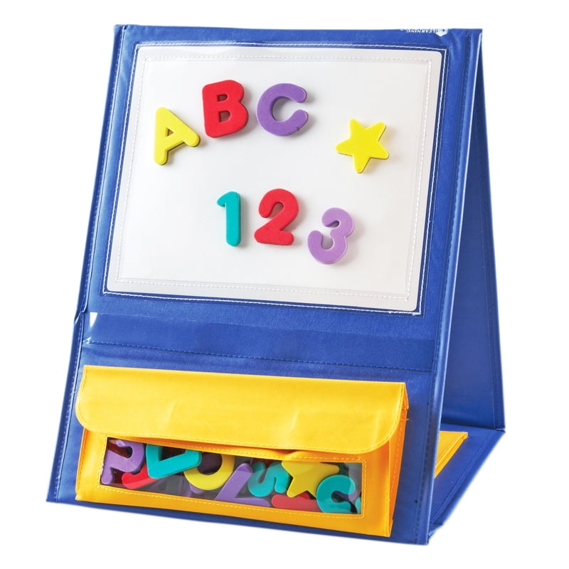 Includes 104 Magnets with 1 Dry Erase Magnetic Easel Year Olds Educational Alphabet Magnets for Learning Star Right Magnetic Letters & Numbers with Easel for Kids Learning Toys for 4