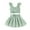 A-Green, variant on Zwiiyzr 2025 Toddler Baby Girl Skirt Set Ruffle Sleeveless Tank Tops And Mini A-Line Skirt 2Pcs Summer Outfits White