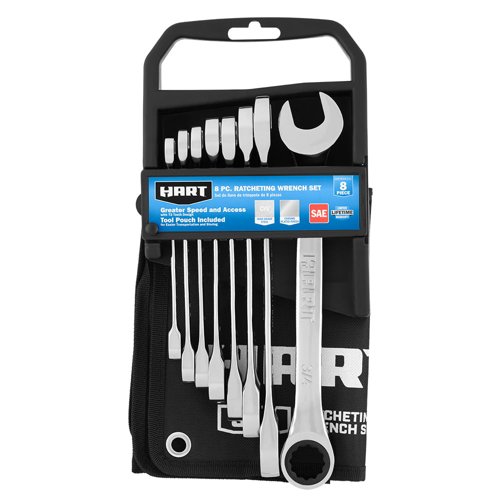 Icon WRFS-8 Proessional Flex Ratcheting Wrench Set 8-Piece for sale online 