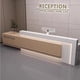 thumbnail image 5 of Office Reception Desk Counter Supermarket Conference Barbershop Stand Reception Desk Front Desk Comptoir Caisse Bar Furniture My Lux Decor Round, 5 of 7