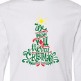 thumbnail image 4 of Inktastic We Wish You A Merry Christmas Long Sleeve Youth T-Shirt, 4 of 5