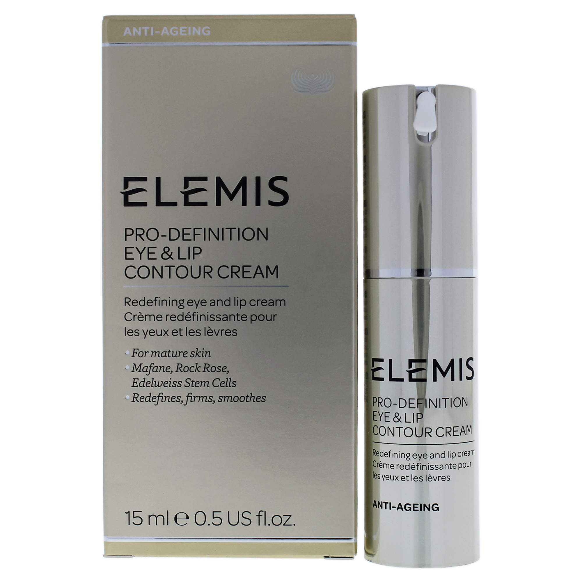 ProIntense Eye and Lip Contour Cream by Elemis for Unisex 0.5 oz