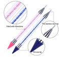 thumbnail image 2 of Wax Nail Rhinestones Picker Pencil (2 Pieces) Dual-ended Nails Art Design Dotting Pen Manicure Nail Art Tools, 2 of 5