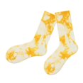 thumbnail image 3 of Tie-Dyed Socks Unisex Socks Skateboard , Yellow, 3 of 8