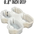 thumbnail image 4 of Frappuccino Hot Cocoa Chocolate Mug Vent Clip Silicone Mold Holiday Christmas Whipped Cream Drip Heat Resistant Baking Aroma Scented Beads 2 x 1.5 inches, 4 of 4