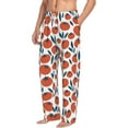 thumbnail image 5 of Cauagu Hand Drawn Tomatoes Mens Pajama Pants Sleep & Lounge Pants,PJ Bottoms with Pockets-Large, 5 of 7