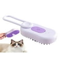 thumbnail image 3 of 4 In 1 Rechargeable Steam Brush For Pet Grooming Massage Cleaning And Static Hair Removal, 3 of 4