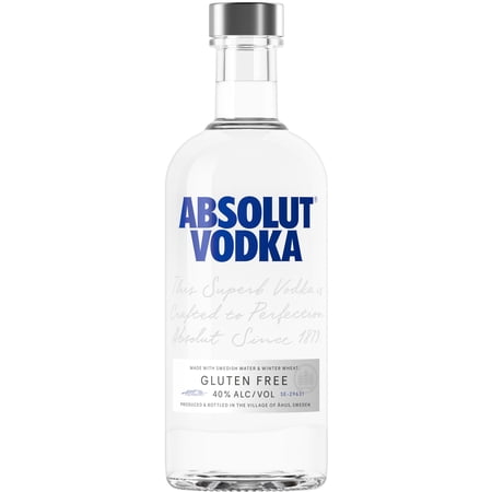 Absolut Original Vodka, 375 ml Bottle, 40% ABV
