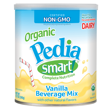 PediaSmart DAIRY Organic Nutritional Beverage (Vanilla)